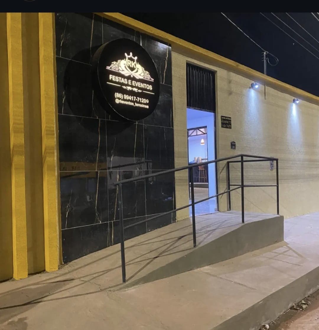 Fachada RK Festas e Eventos